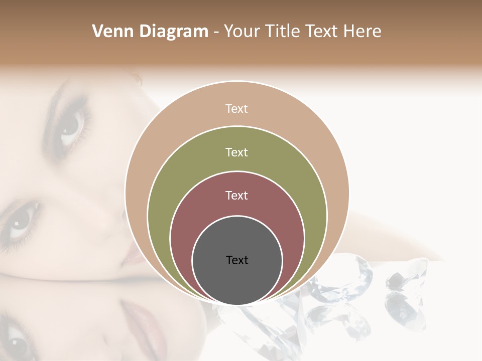 Portrait Person Woman PowerPoint Template