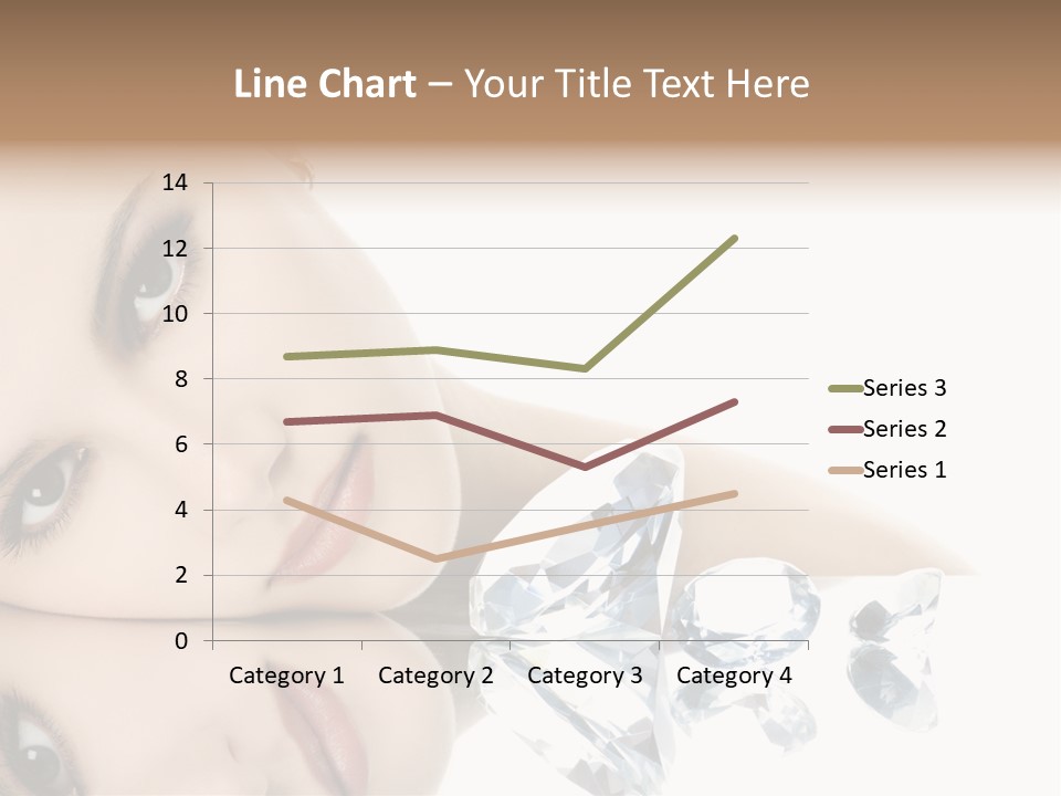 Portrait Person Woman PowerPoint Template