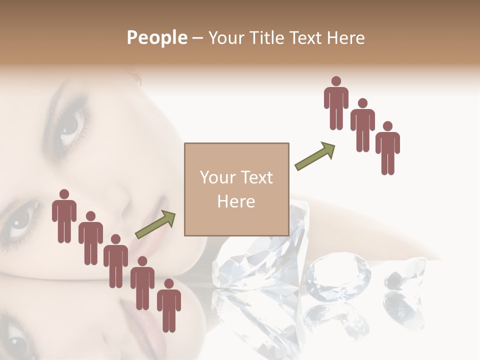 Portrait Person Woman PowerPoint Template