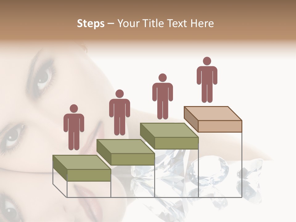 Portrait Person Woman PowerPoint Template