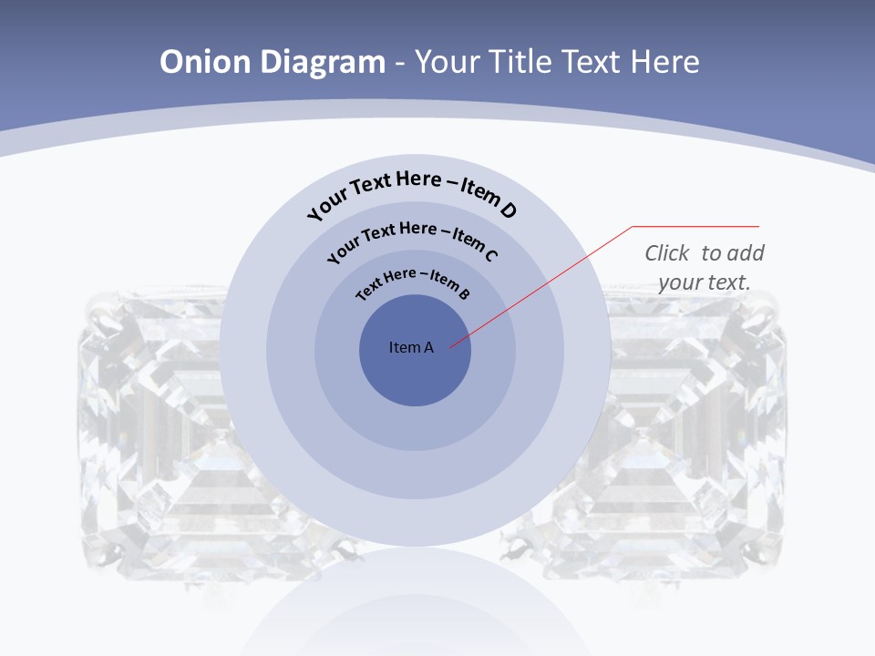 Metallic Diamond Pearls PowerPoint Template