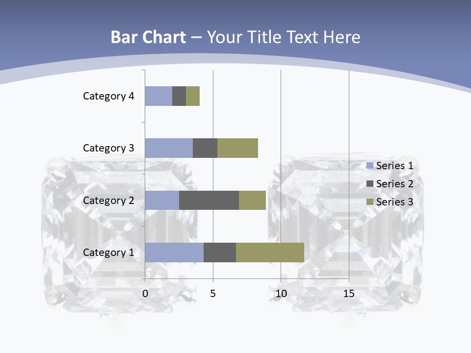 Metallic Diamond Pearls PowerPoint Template