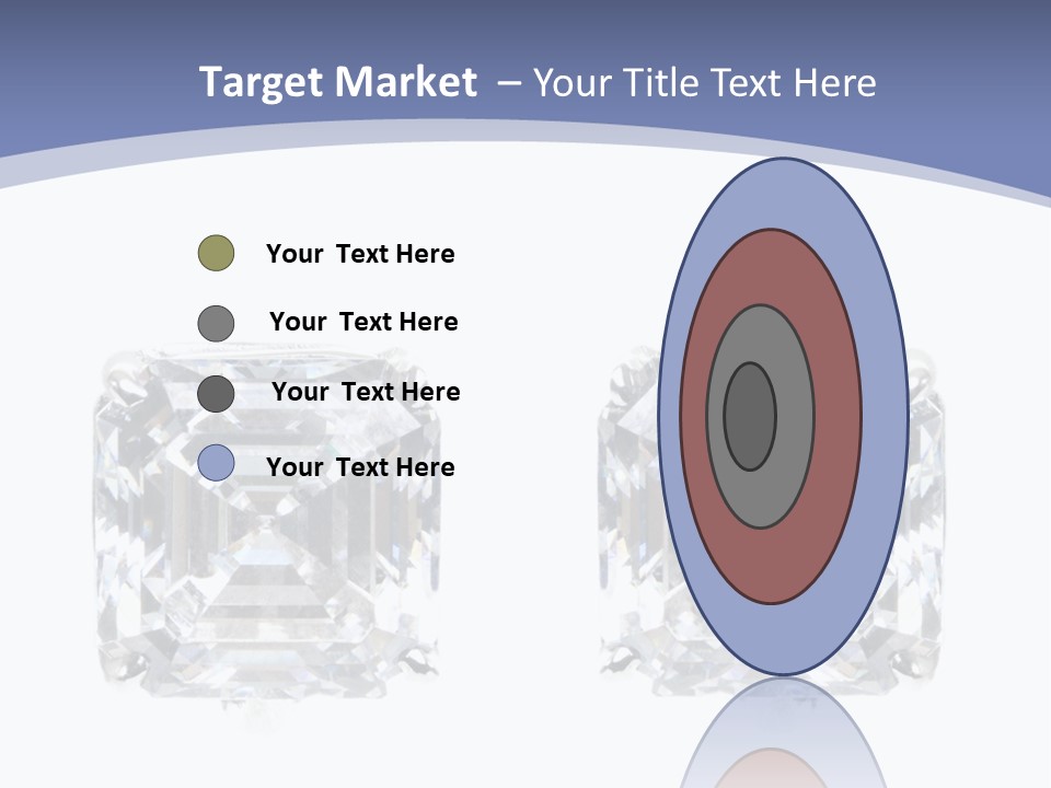 Metallic Diamond Pearls PowerPoint Template