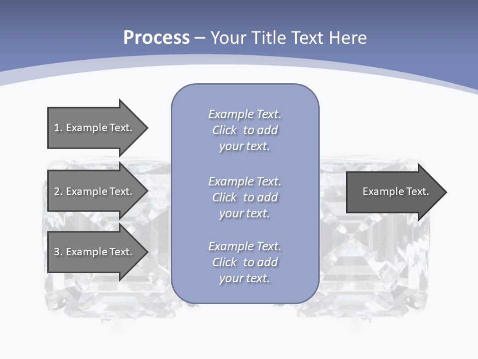 Metallic Diamond Pearls PowerPoint Template