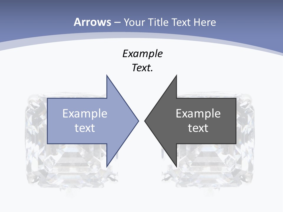 Metallic Diamond Pearls PowerPoint Template