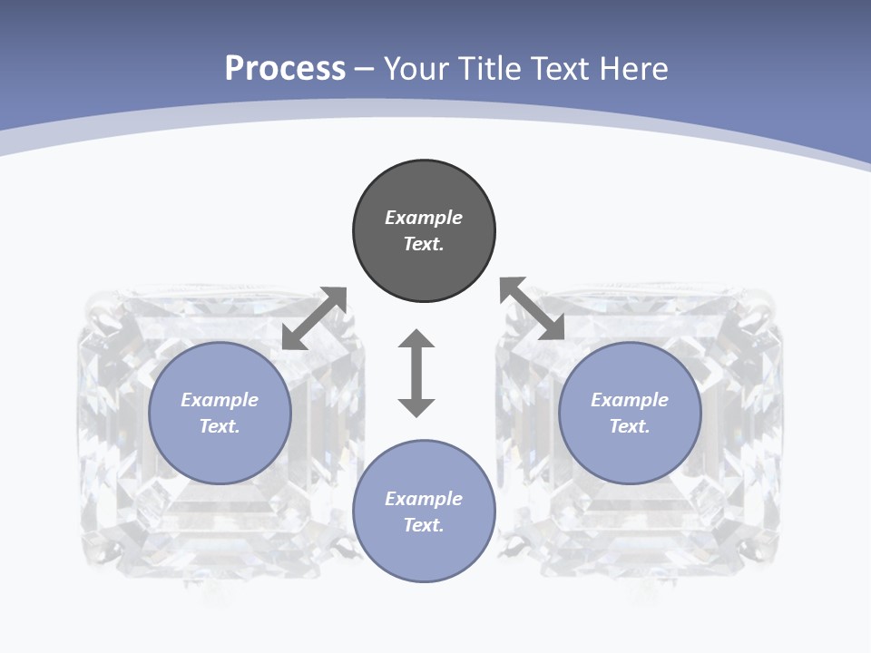 Metallic Diamond Pearls PowerPoint Template