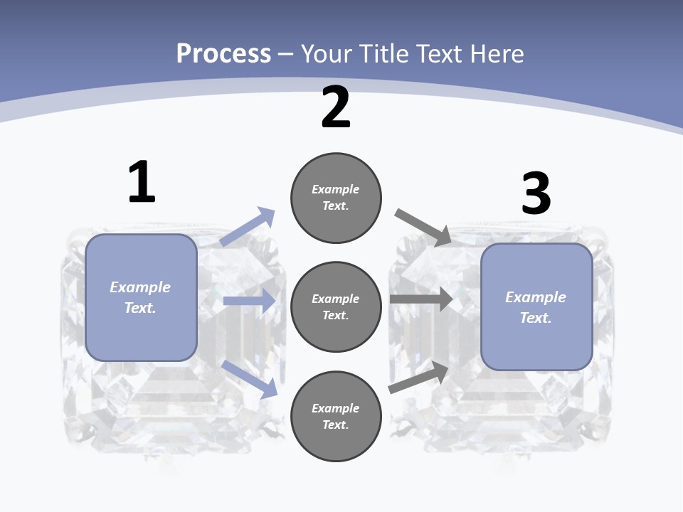 Metallic Diamond Pearls PowerPoint Template