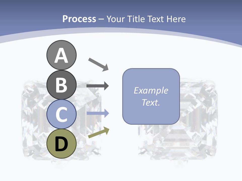 Metallic Diamond Pearls PowerPoint Template