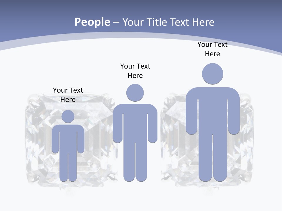 Metallic Diamond Pearls PowerPoint Template