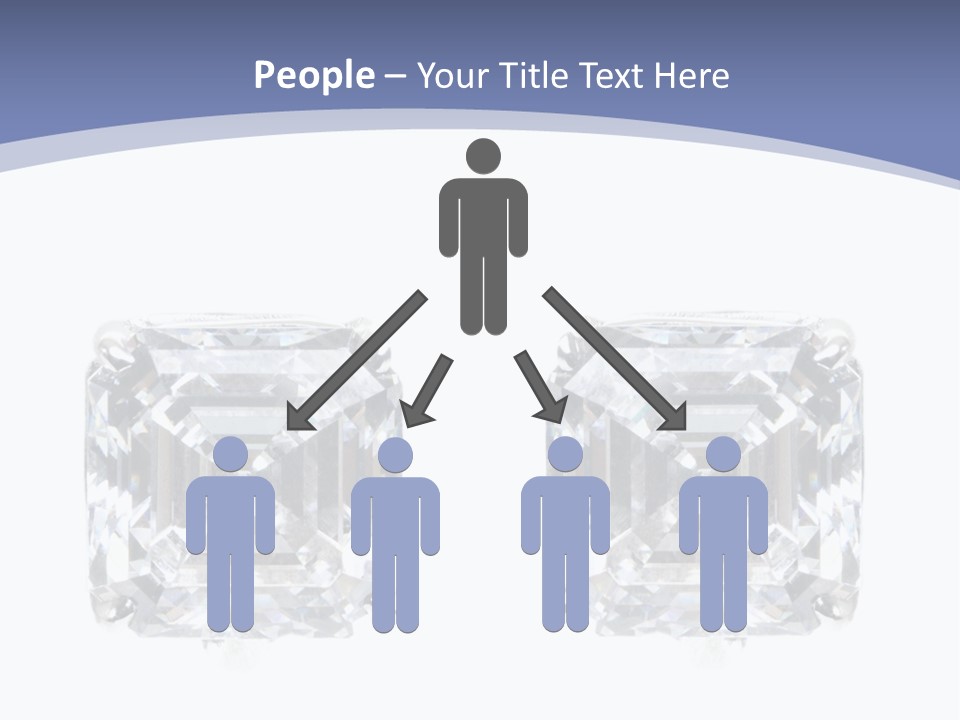 Metallic Diamond Pearls PowerPoint Template