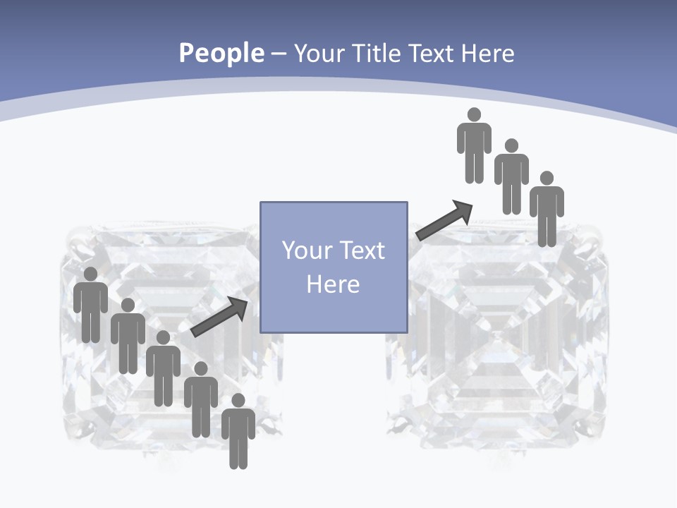 Metallic Diamond Pearls PowerPoint Template