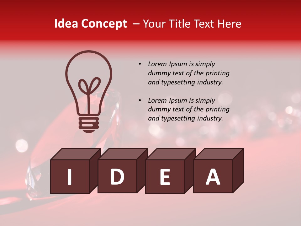 Bright Nobody Gift PowerPoint Template