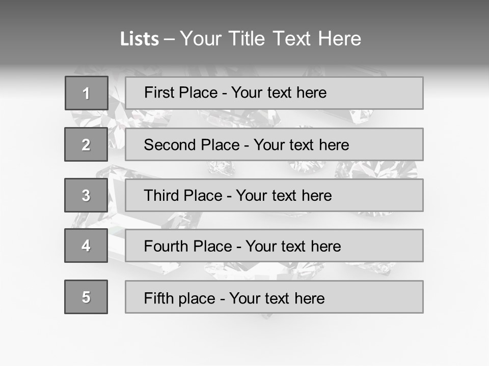 Design Five Round PowerPoint Template