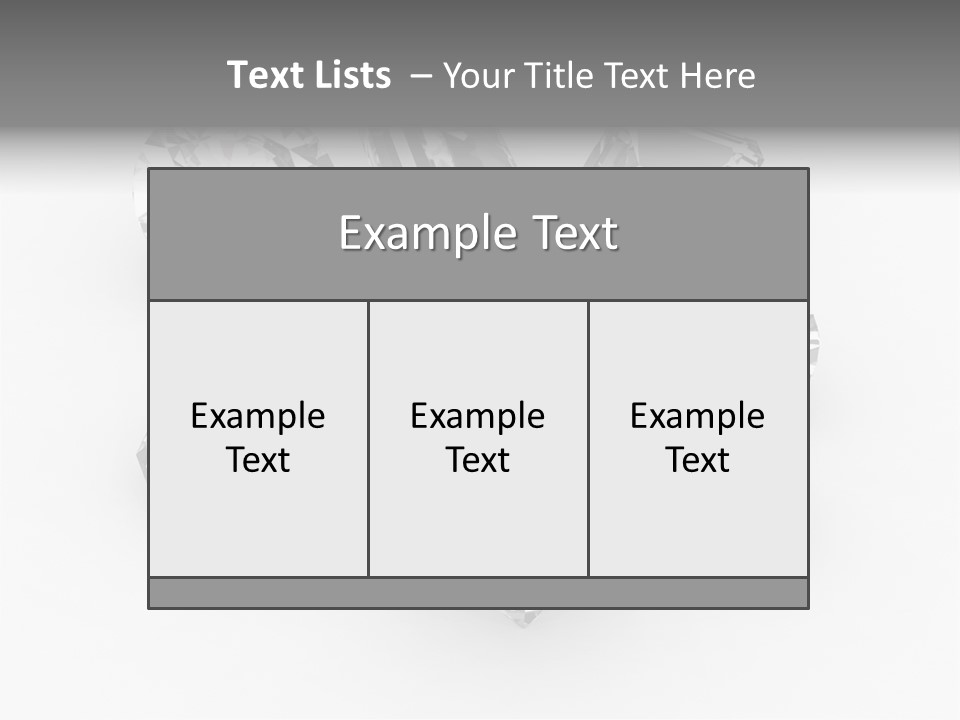 Design Five Round PowerPoint Template