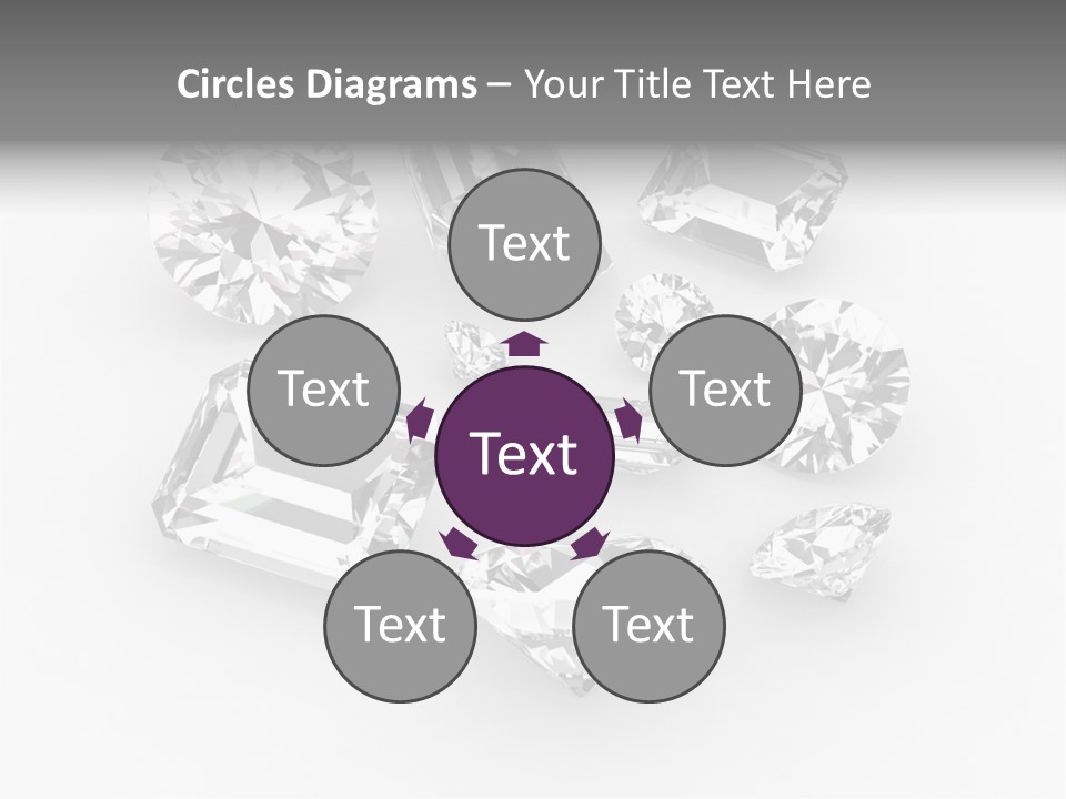 Design Five Round PowerPoint Template