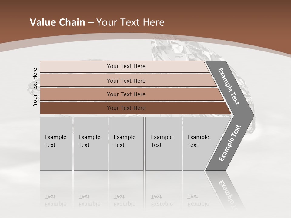 Edelstein Gems Diamant PowerPoint Template
