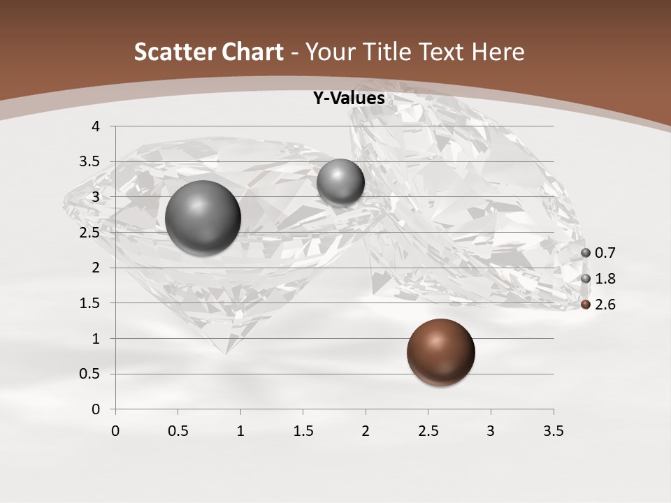 Edelstein Gems Diamant PowerPoint Template