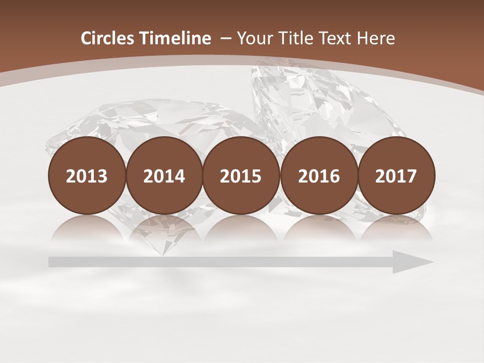 Edelstein Gems Diamant PowerPoint Template