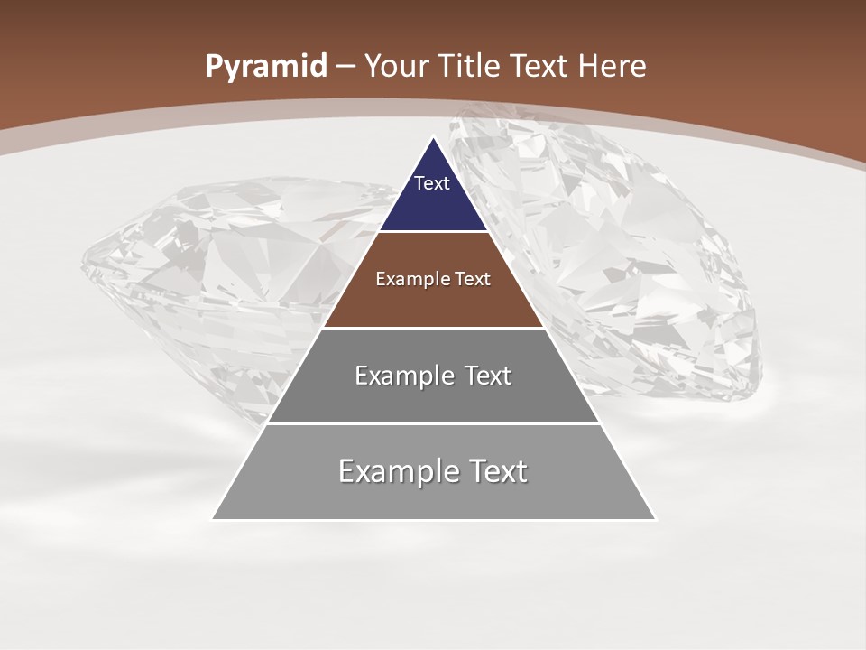 Edelstein Gems Diamant PowerPoint Template