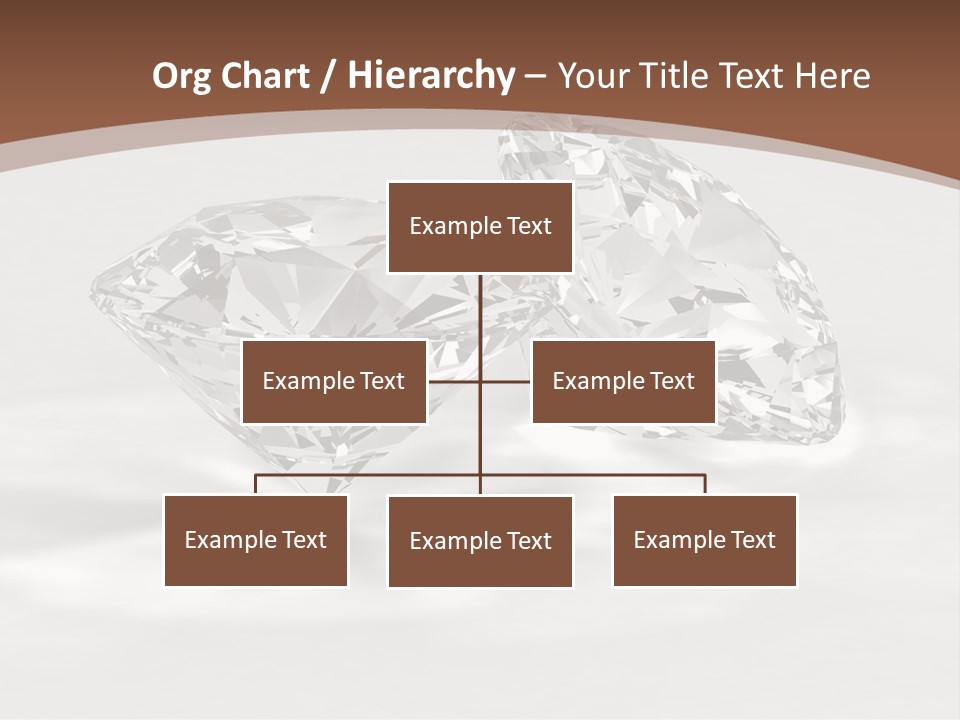 Edelstein Gems Diamant PowerPoint Template