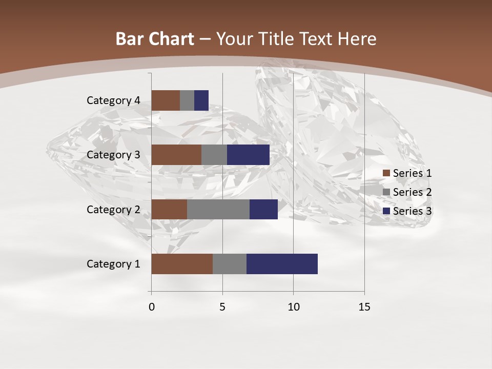 Edelstein Gems Diamant PowerPoint Template