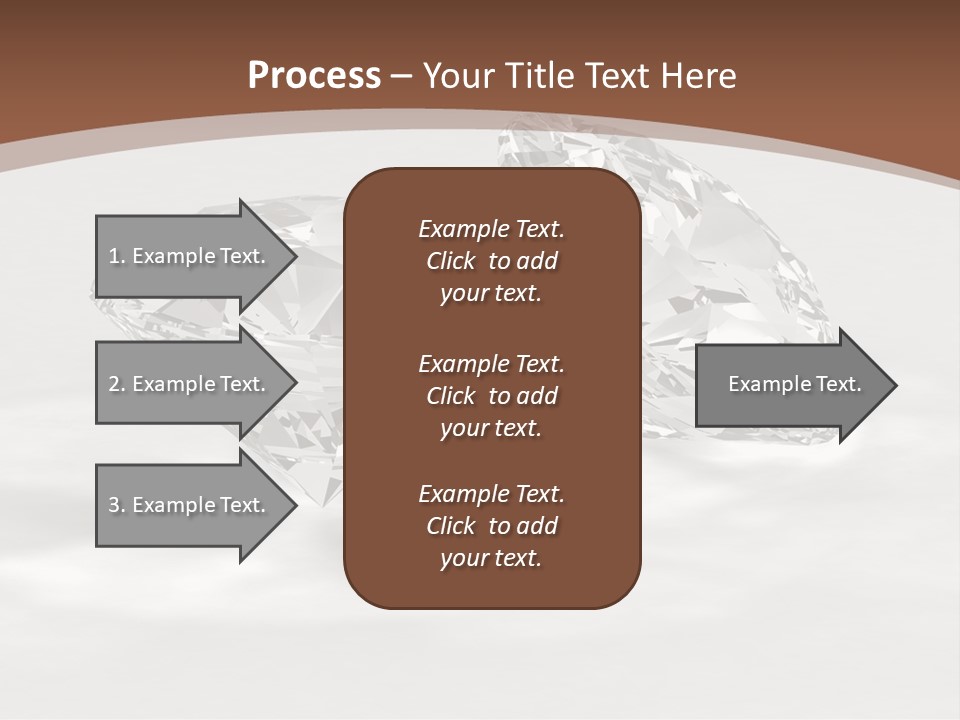 Edelstein Gems Diamant PowerPoint Template