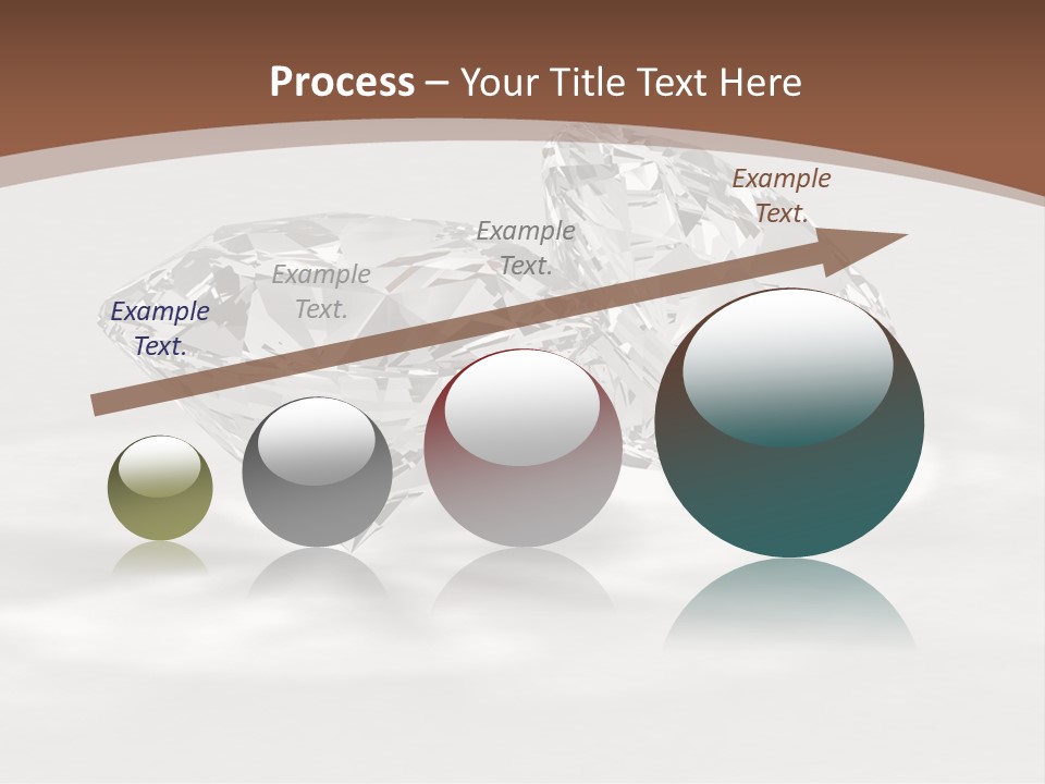 Edelstein Gems Diamant PowerPoint Template