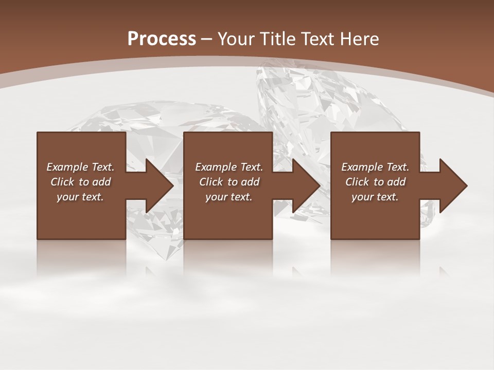Edelstein Gems Diamant PowerPoint Template