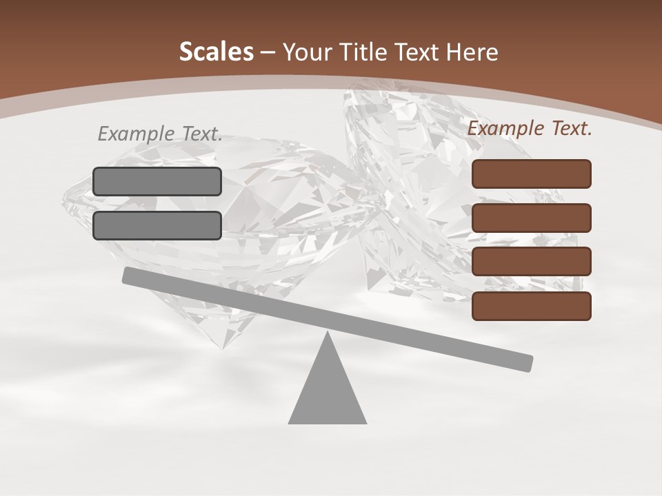 Edelstein Gems Diamant PowerPoint Template