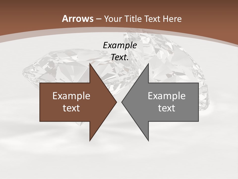 Edelstein Gems Diamant PowerPoint Template