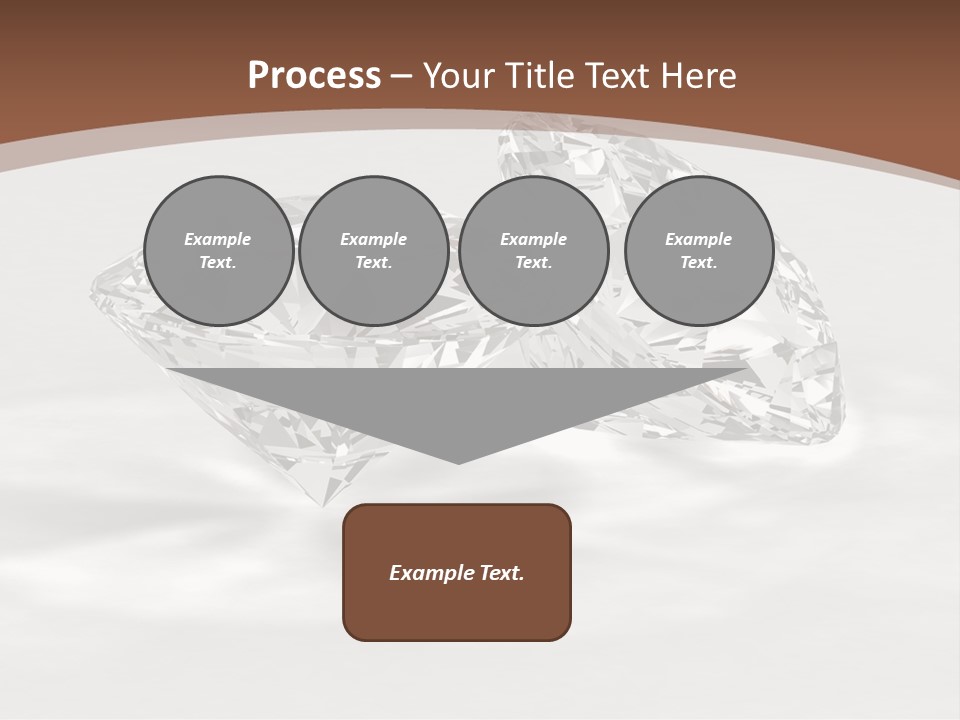 Edelstein Gems Diamant PowerPoint Template