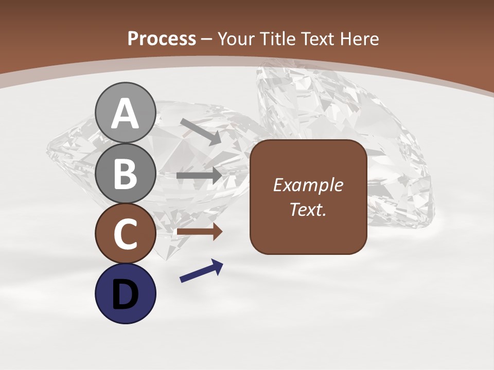 Edelstein Gems Diamant PowerPoint Template