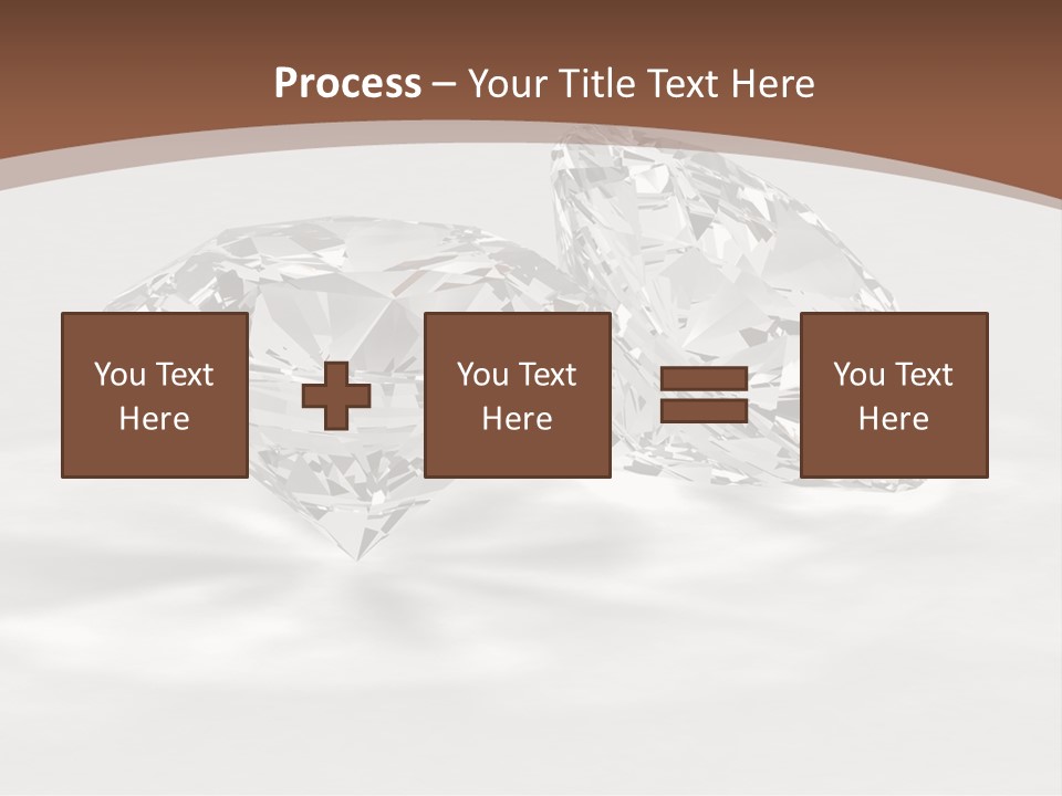Edelstein Gems Diamant PowerPoint Template
