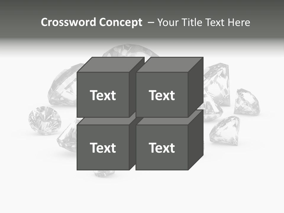 Jewellery Gem Hard PowerPoint Template