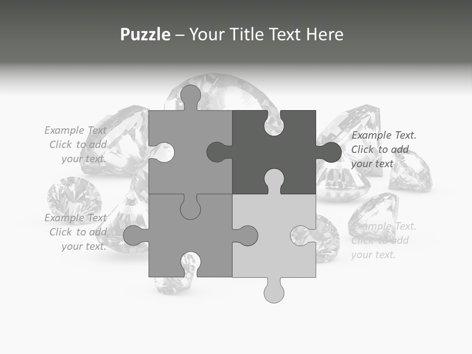 Jewellery Gem Hard PowerPoint Template
