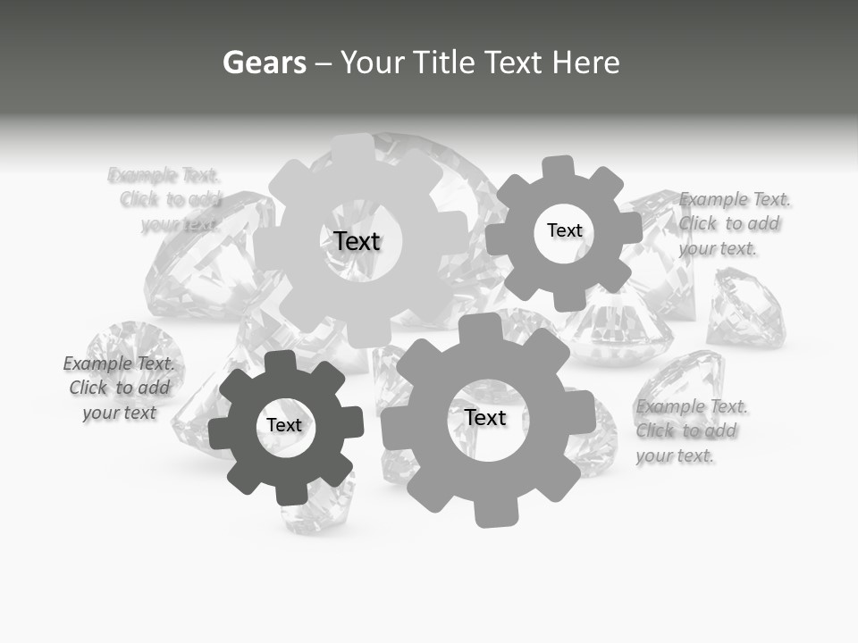 Jewellery Gem Hard PowerPoint Template