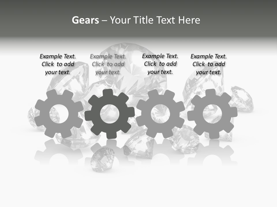 Jewellery Gem Hard PowerPoint Template