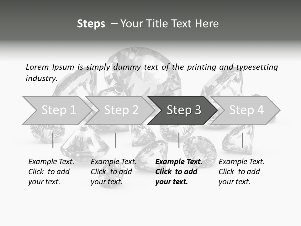 Jewellery Gem Hard PowerPoint Template