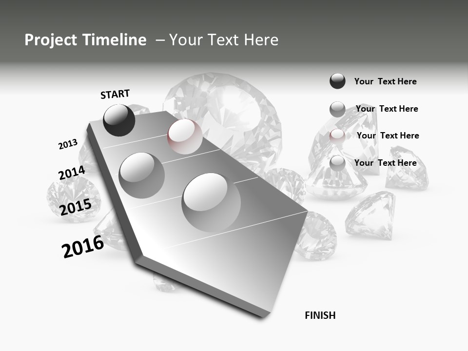 Jewellery Gem Hard PowerPoint Template