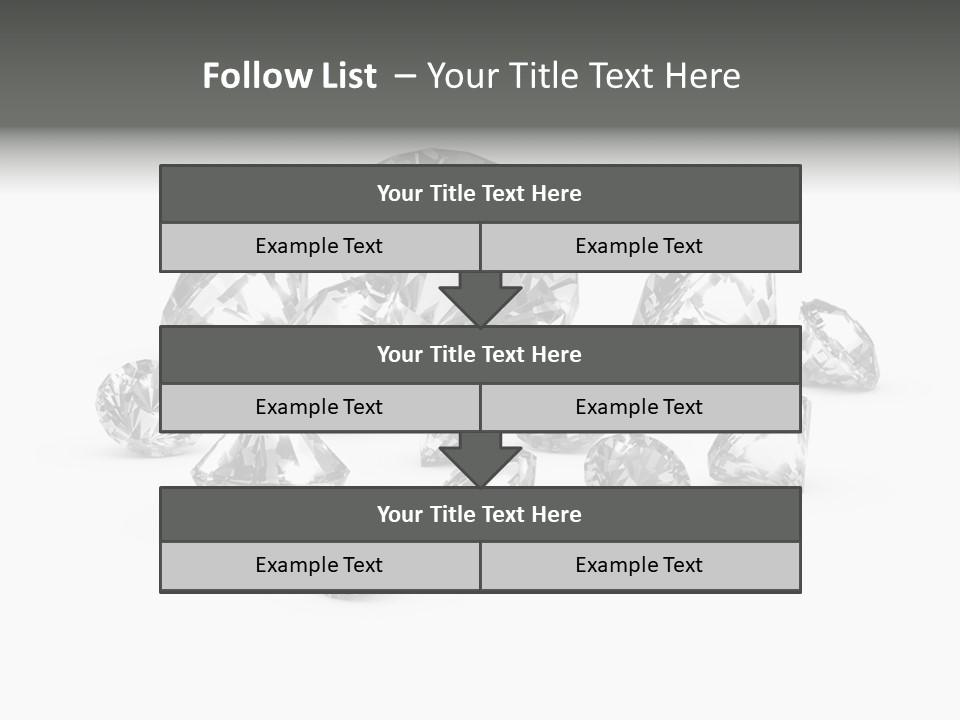 Jewellery Gem Hard PowerPoint Template