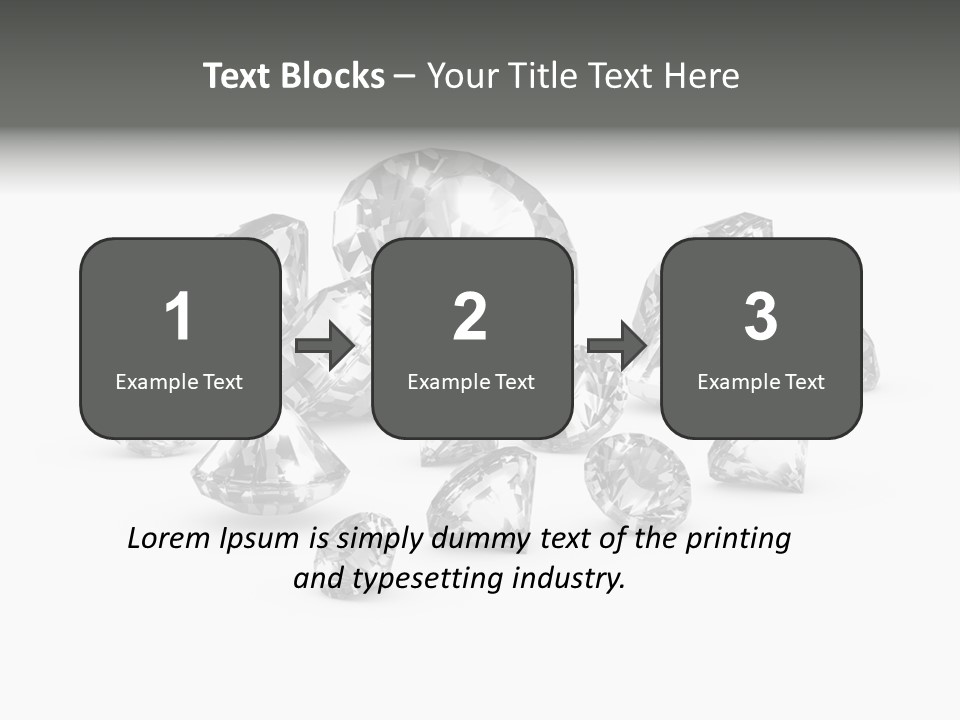 Jewellery Gem Hard PowerPoint Template