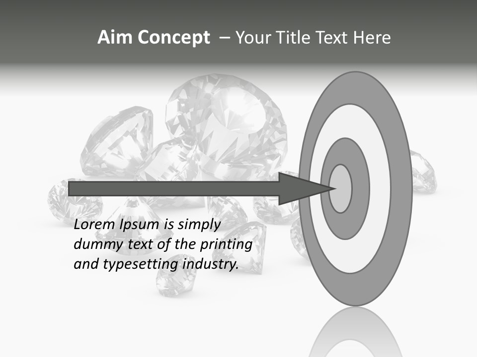 Jewellery Gem Hard PowerPoint Template