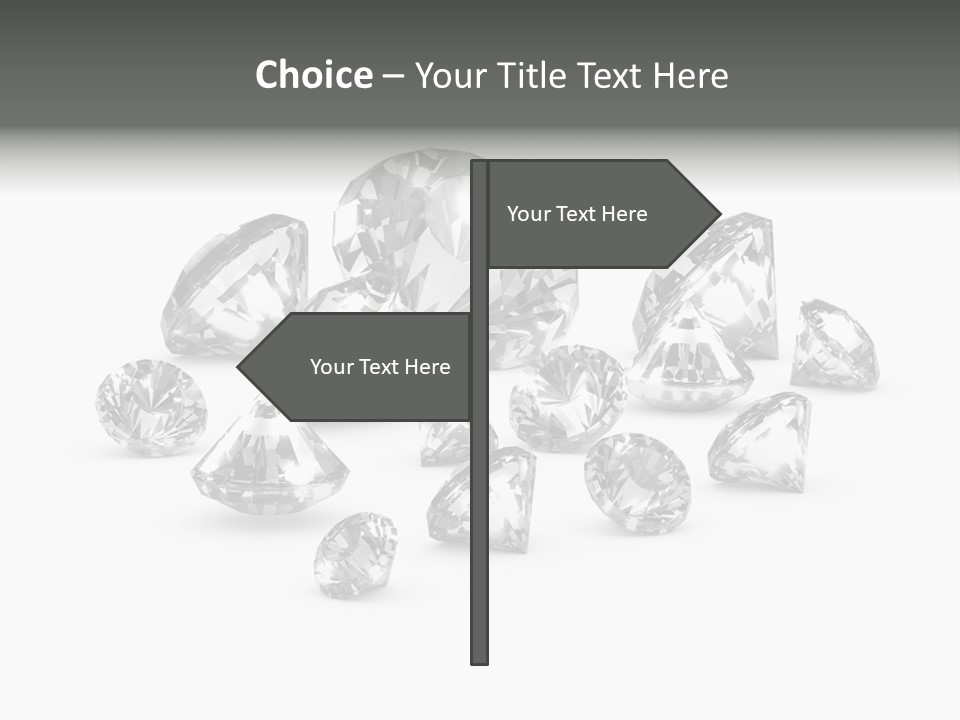 Jewellery Gem Hard PowerPoint Template