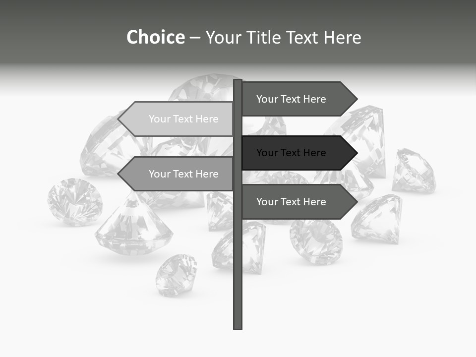 Jewellery Gem Hard PowerPoint Template