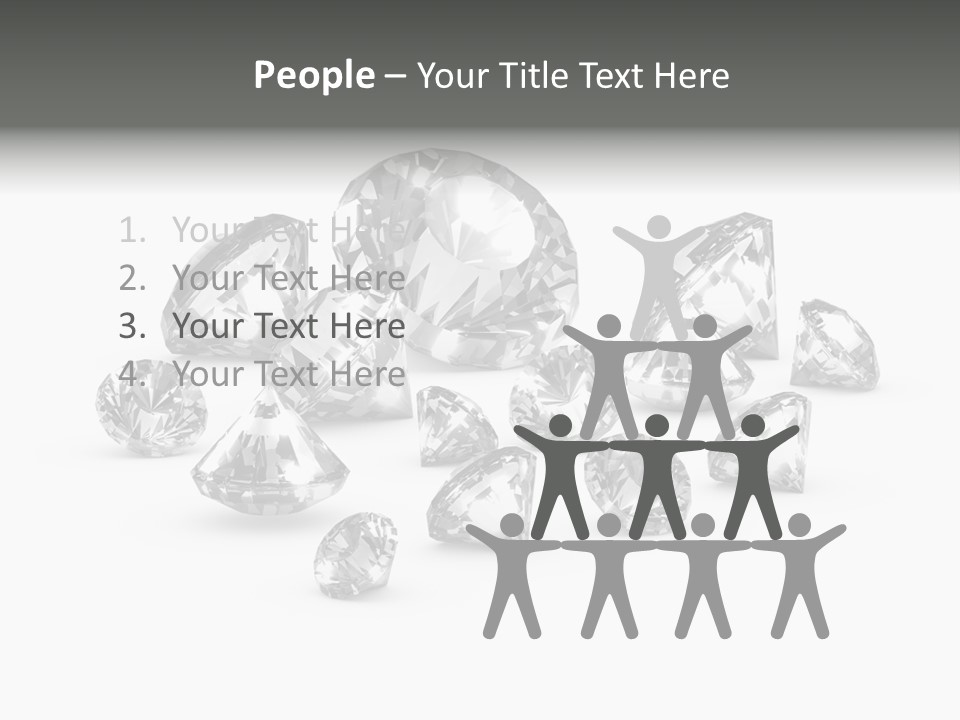 Jewellery Gem Hard PowerPoint Template