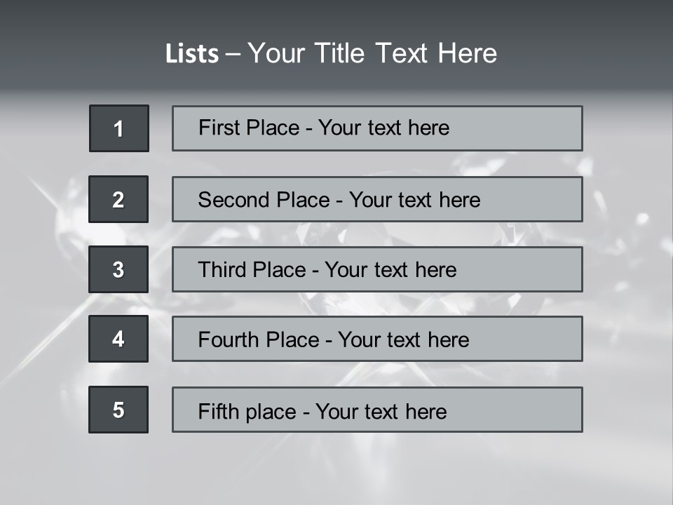 Glamour Teuer Schatz PowerPoint Template