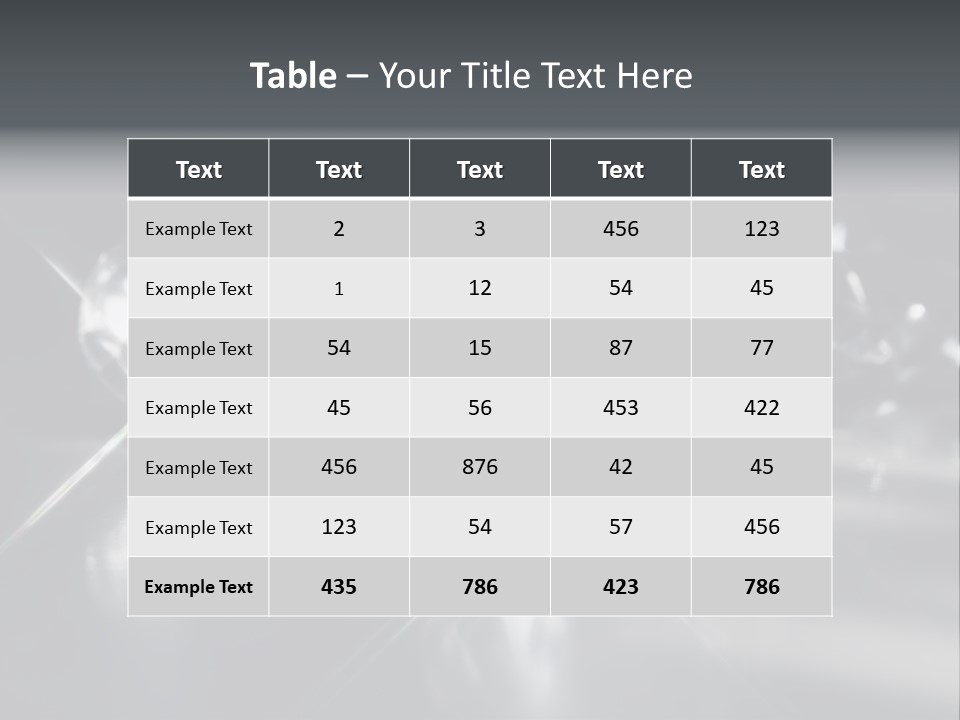Glamour Teuer Schatz PowerPoint Template