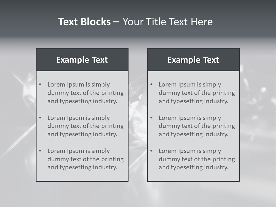 Glamour Teuer Schatz PowerPoint Template