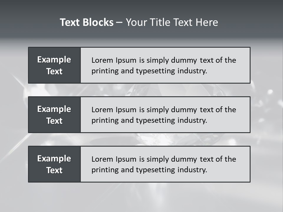 Glamour Teuer Schatz PowerPoint Template