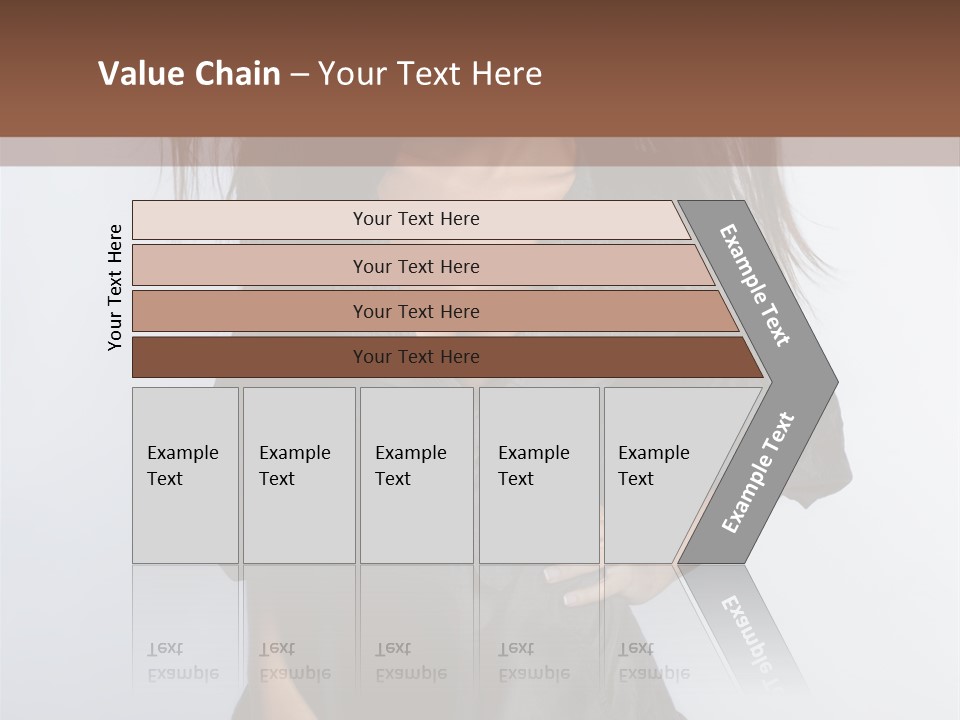 Fashion Model Portrait PowerPoint Template